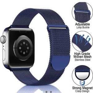 Blue Apple Watch band